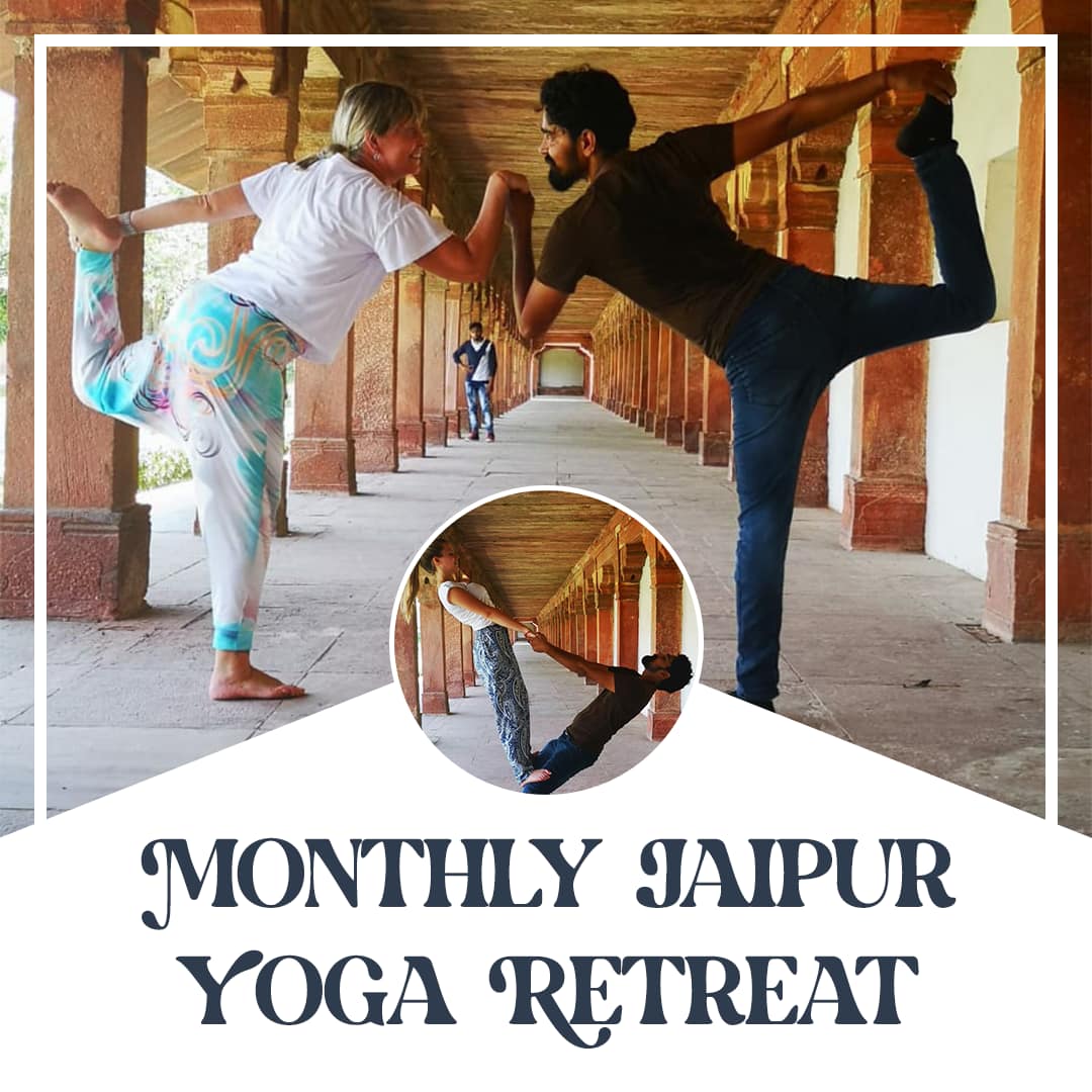 monthly Jaipur yoga retreat